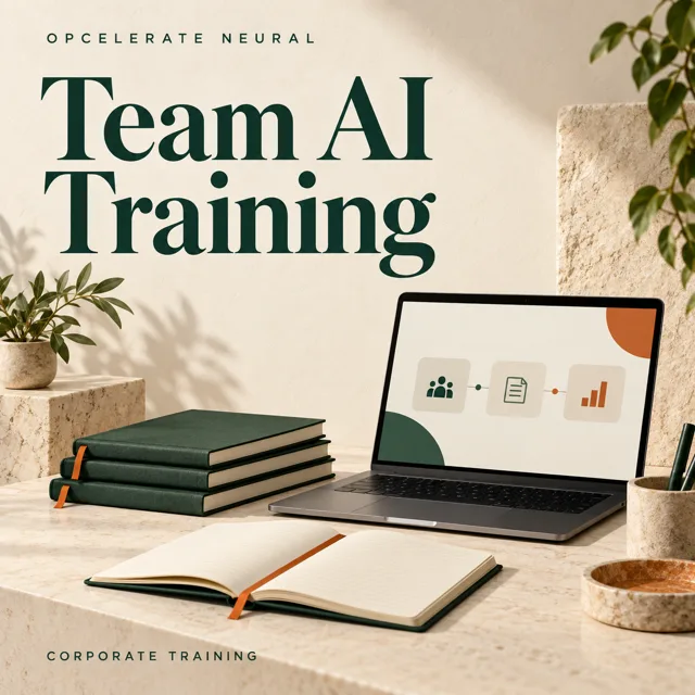 Opcelerate Neural Corporate AI Training Sprint product cover: corporate training