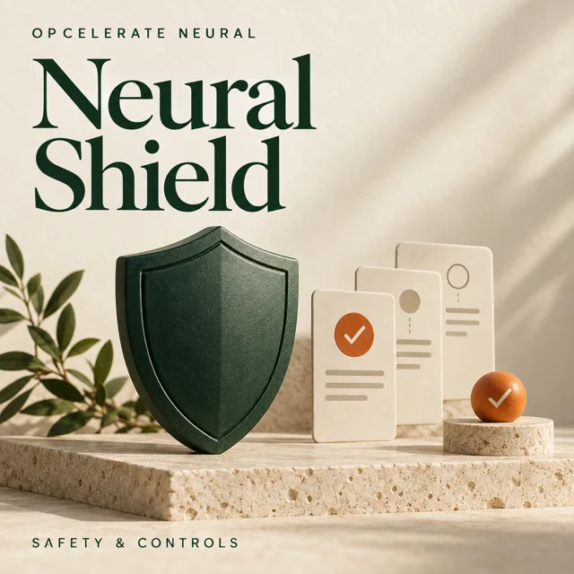 Opcelerate Neural Neural Shield Safety and Controls product cover: safety & controls