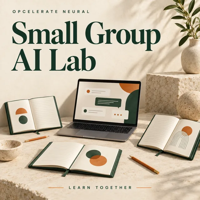 Opcelerate Neural Small Group AI Lab product cover: learn together