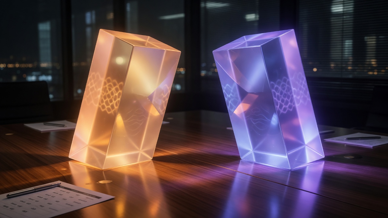 Editorial comparison of two abstract AI products for pricing story