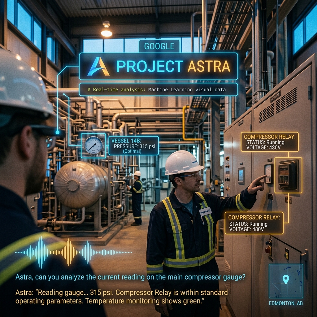 Google Project Astra & Veo: Alberta's Real-T… — Opcelerate Neural