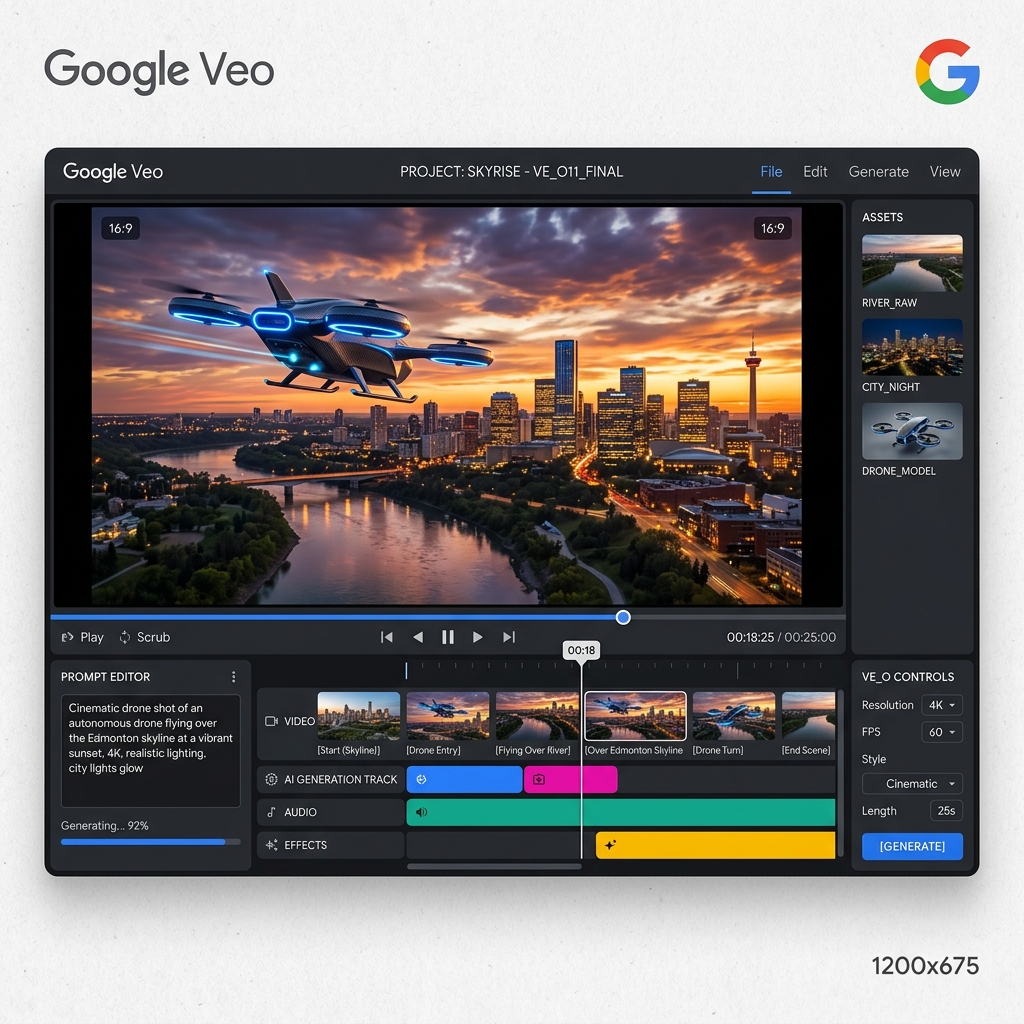 Google Veo Cinematic Video Generator