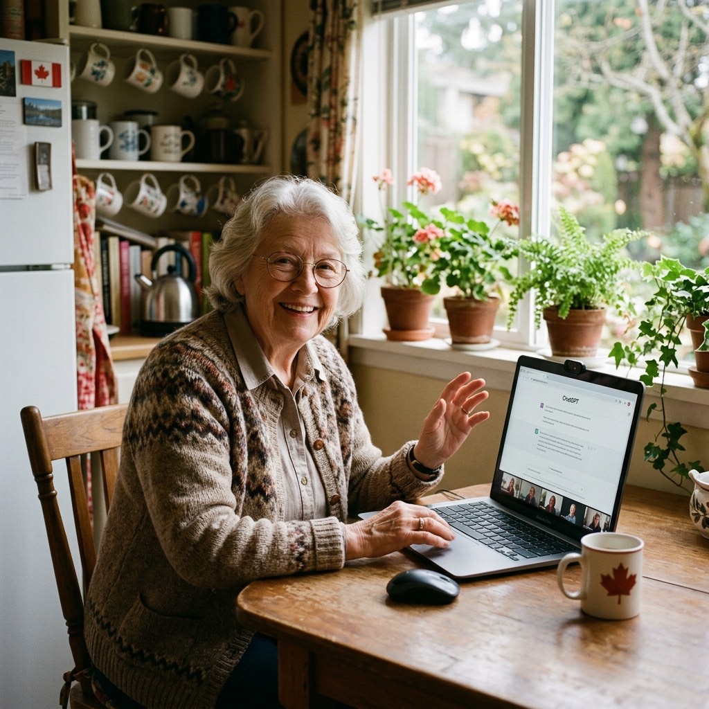 Grandmother TikTok AI