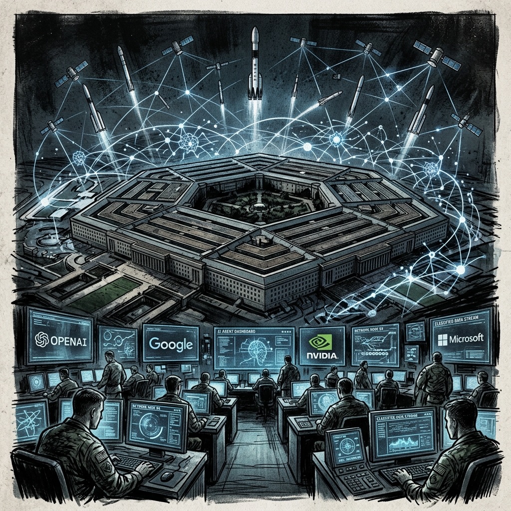 Pentagon Deploys AI on Classified Networks