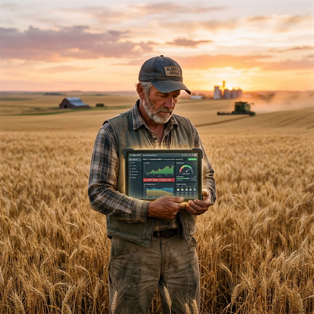 Three Hills Farmer Saves $340K in One Season After Switching to AI Crop Agent — 'It Knew About the Frost Before Environment Canada Did'