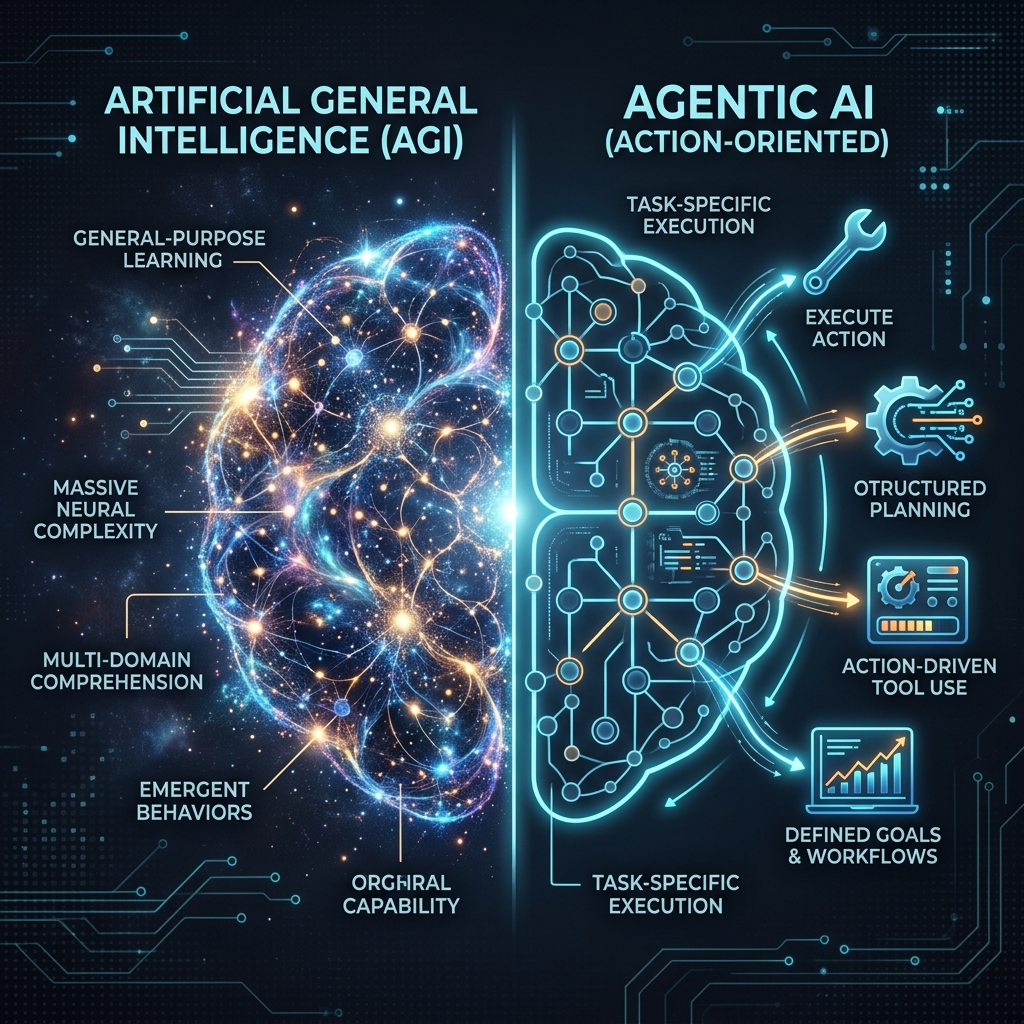 AGI vs Agentic AI