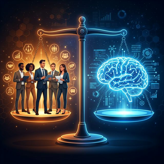 AI vs hiring employees