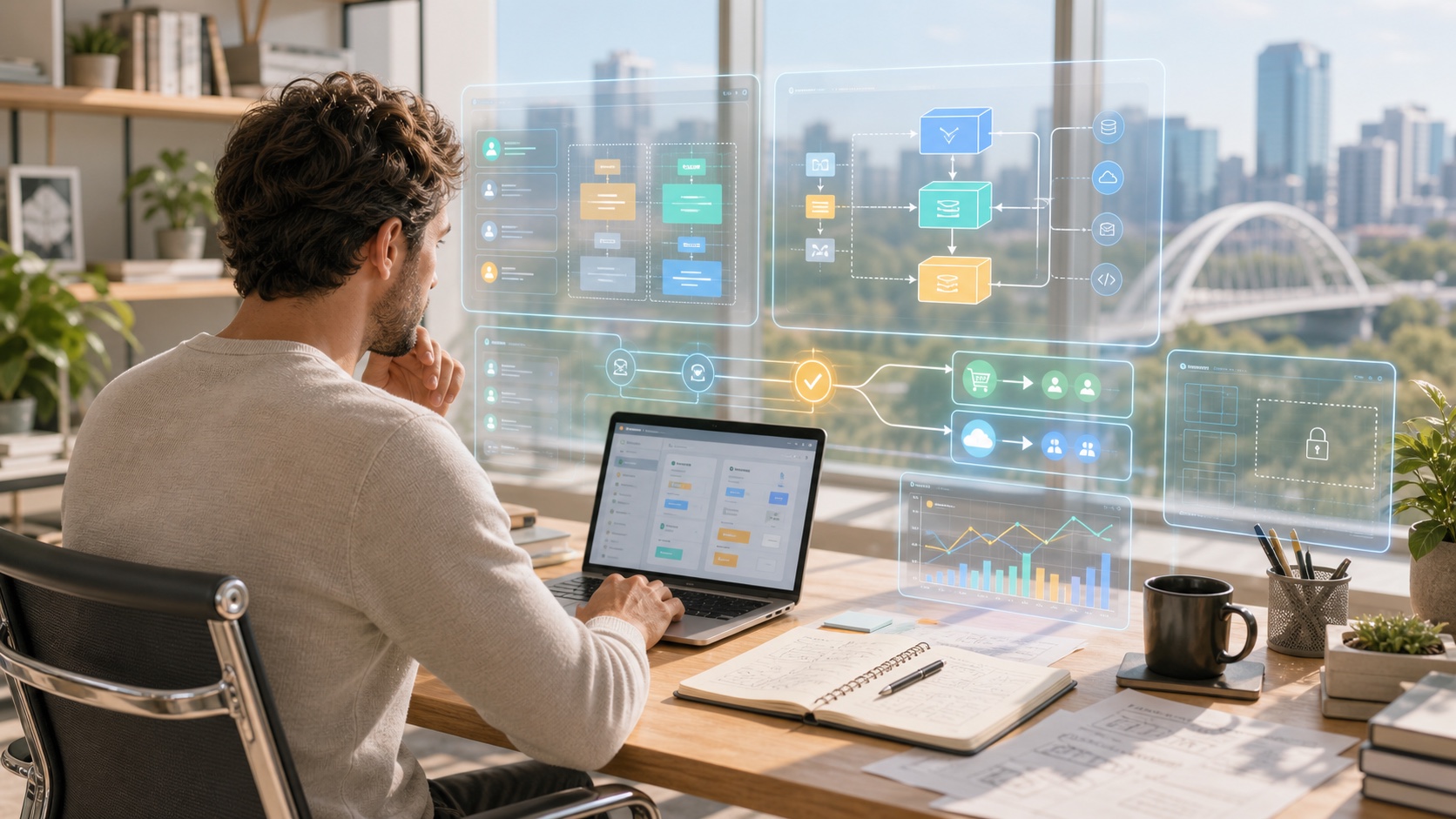 Custom AI Software Edmonton: Build vs Buy editorial image