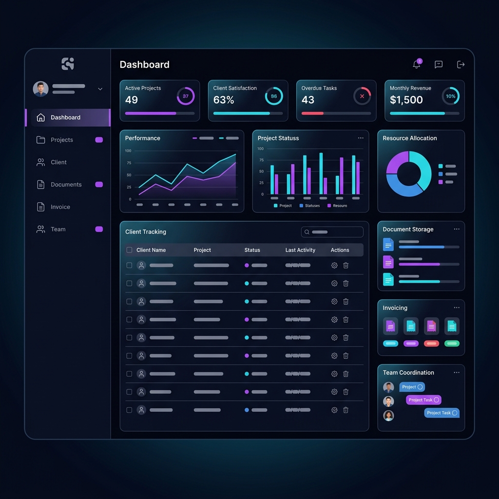 Admin Dashboard Portal