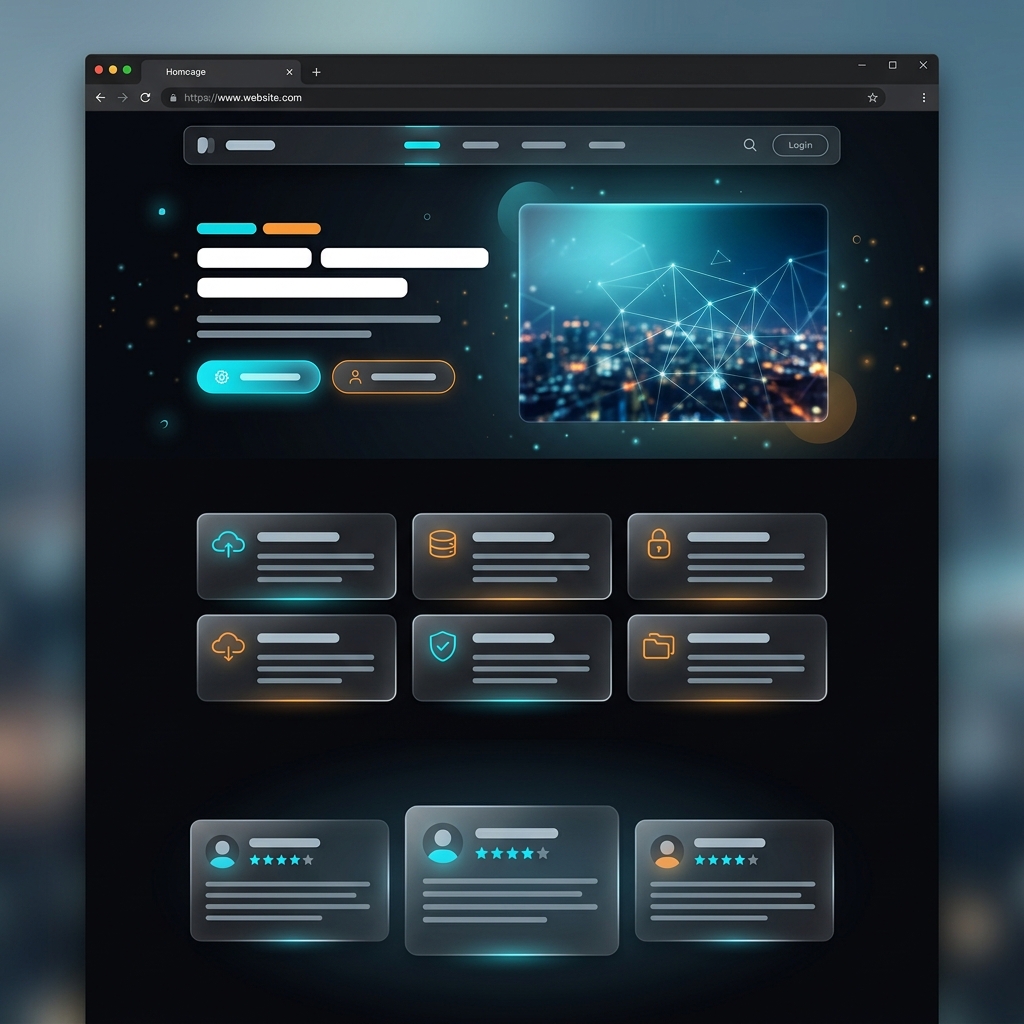 AI-Powered Client Website