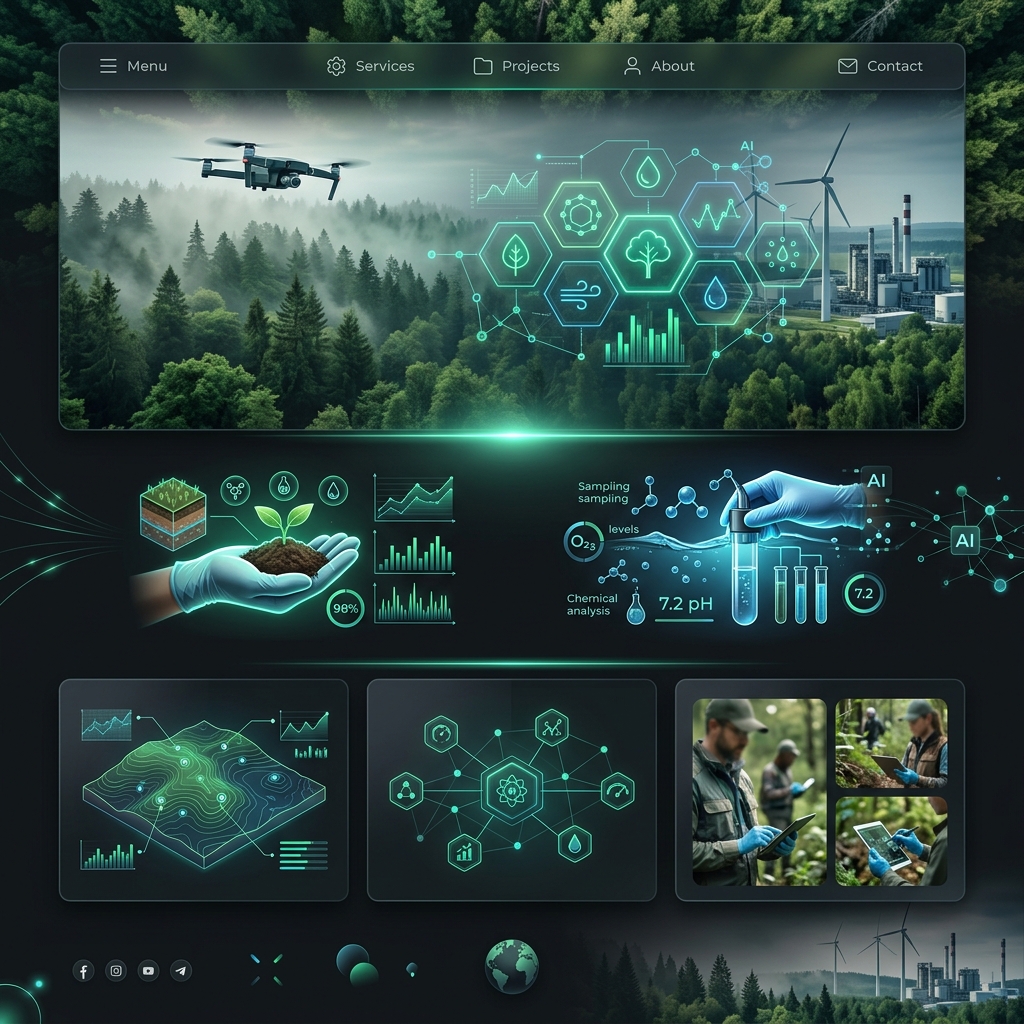 Environmental Consulting Website Demo