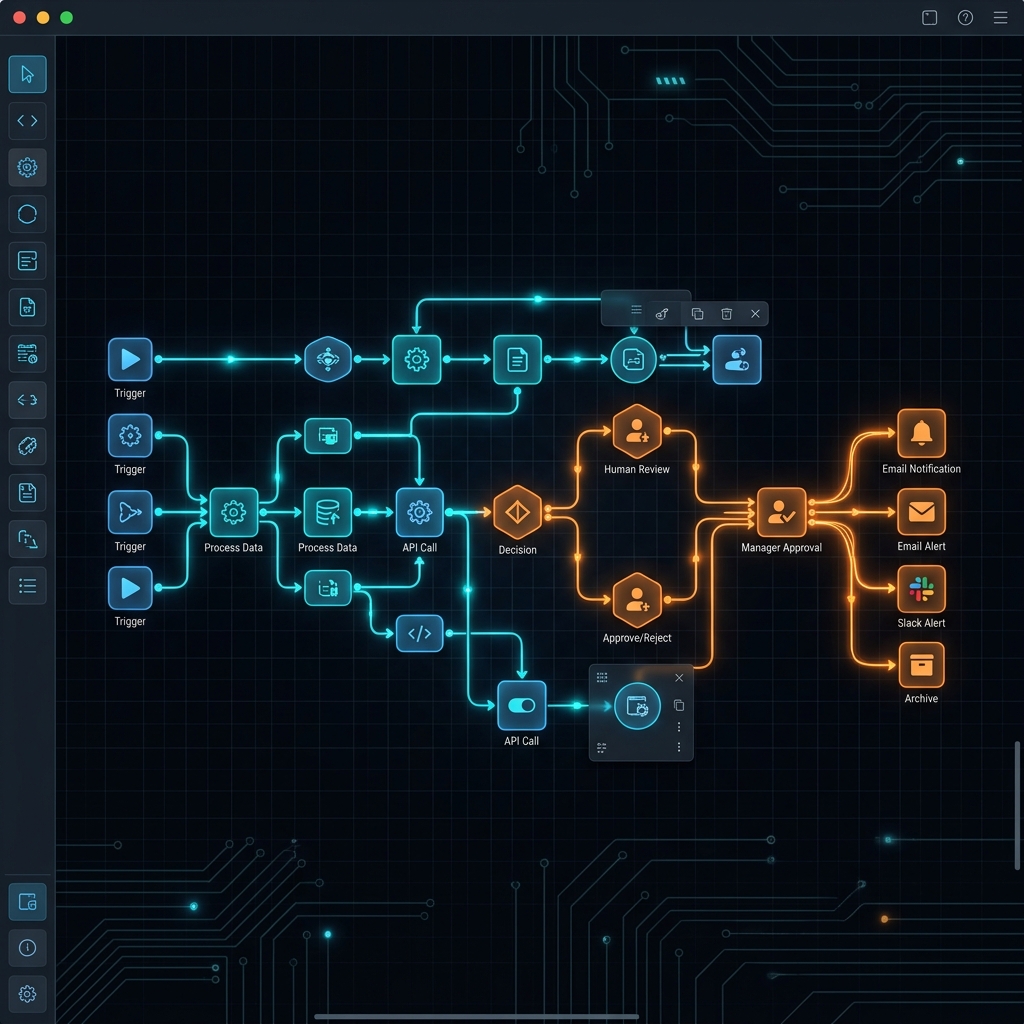 PulseWare Forge Workflow Builder