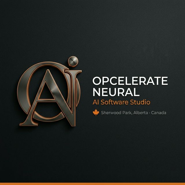 Opcelerate Neural private AI software studio in Alberta